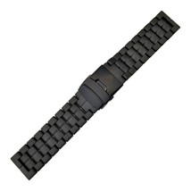 Genuine Luminox Black Carbon Watch Band Strap  Navy SEALs for Series 3500 24mm - £135.09 GBP