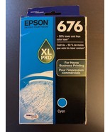 Epson T 676 XL PRO cyan blue ink printer WorkForce WP 4590 4540 4533 453... - £27.18 GBP