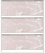 50 Sheets - 150 Checks Blank Check Stock Paper - Brown - Three (3) on a ... - $6.85