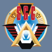 Stargate SG-1 Stargate Command SGC Logo T-Shirt NEW UNWORN - $17.99