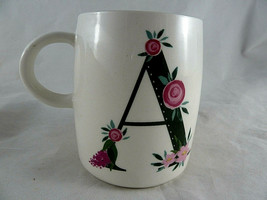 Monogram A Mug Modern Expressions Letter A Coffee Mug 14.5 oz Dishwasher... - $13.85