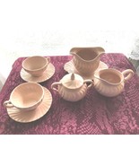 Pink Coral Franciscan Coronado Satin Swirl Pink Pottery LOT 21 pcs - $79.99
