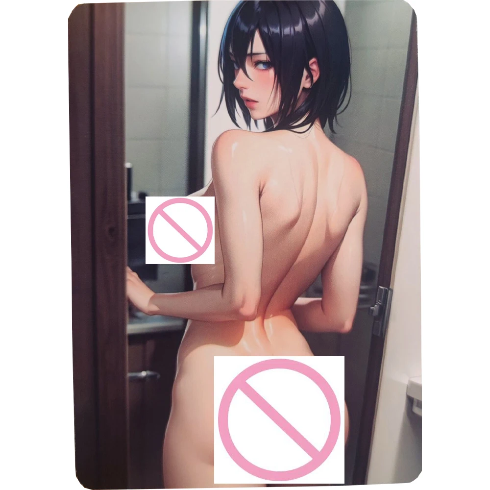 Anime Sexy Fully Nude Card Attack On Titan Mikasa Ackerman Collection Card - £9.72 GBP