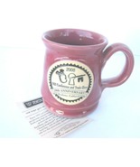 Pink Deneen Pottery Coffee Cup PAII Conference Trade Show 2008 Anaheim Ca - $373.95 MXN