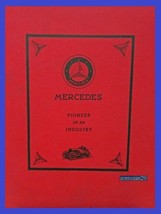 1948 &#39;&#39;MERCEDES - PIONEER Of An Industry&#39;&#39; ORIGINAL NON-COLOR BOOKLET - ... - £16.17 GBP
