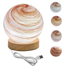 Moon Lamp Led Galaxy Night Light 3 Colors Dimmable Night Light For Home Decor - £37.52 GBP