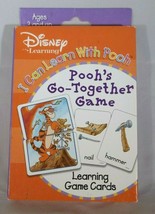Winnie The Pooh Disney Learning Matching Game Cards Go Together illustra... - £5.59 GBP