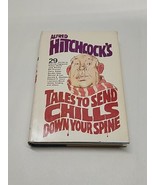 VINTAGE 1979 ALFRED HITCHCOCK TALES TO SEND CHILLS DOWN YOUR SPINE HARDB... - $12.11 CAD