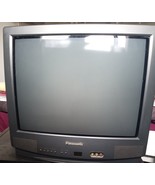 PANASONIC 20" TV 1998 GAMING RETRO VINTAGE CT-20G13W WORKS GREAT w/remote - £206.04 GBP