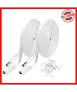 Reliable 2 Pack 20ft DC Power Cables for Cameras - Easy Installation Inc... - €18,34 EUR