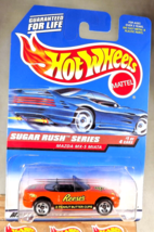 1998 Hot Wheels #741 Sugar Rush Series 1/4 MAZDA MX-5 MIATA Orange w/Chrome 5 Sp - £7.85 GBP