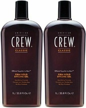 2 pack of American Crew Firm Hold Styling Gel 33.8 fl oz - £63.94 GBP