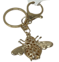 Bling Crystal Bumble Bee Honeybee Keychain Bag Pendant Purse Wallet Charm Orange image 7