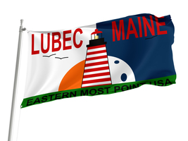 Lubec, Maine Flag,Size -3x5Ft / 90x150cm, Garden flags - £23.82 GBP