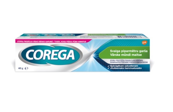 COREGA Fresh cream for strong fixation of dentures with fresh mint flavo... - $17.99