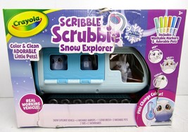 Crayola Scribble Scrubbie Pets Arctic Snow Explorer, Color &amp; Wash Creative Toy - £15.60 GBP