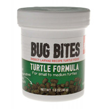 Fluval Bug Bites Turtle Formula: Nutritious Insect-Larvae Recipe Floatin... - £7.76 GBP+