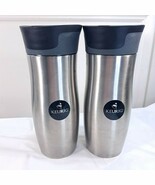 Contigo Keurig  SET 2 Tumbler coffee mug cup Autoseal Stainless Steel Tr... - $47.79 CAD