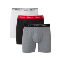 Hanes Originals Men&#39;s Boxer Briefs, 3-Pack Assorted Colors Size 3XL(48-50) - $22.76