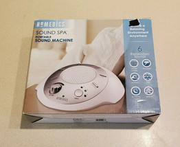 Homedics Sound Spa Portable Sound Machine w/ 6 Relaxation Sounds SS-2000G (NEW) - $19.75