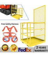 43&quot;x45&quot;Forklift Safety Cage Basket Safety Cage 2 Person Work Platform 13... - £375.68 GBP