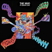 The WHO A Quick One BANNER 3x3 Ft Fabric Poster Tapestry Flag album cover art - £17.35 GBP