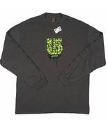 NEW Vintage Burton Long Sleeve T Shirt!  XXL Gray or Red  Huge Skull Gra... - $54.69 CAD