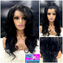 Alexis Sky&quot; 13X6 HD Transparent Swiss Lace Frontal, Synthetic W/Baby Hairs, Synt - £77.87 GBP