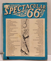 Spectacular 66 Sheet Music Book Rock Pop Music Piano Vocal Chords Columbia 1974 - £10.25 GBP