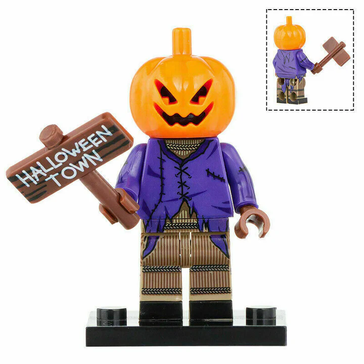 Pumpkin King Custom Horor Minifigure - $6.99