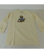 Sailor Teddy Bear Stitch a Shirt Completed on Long Sleeve Size XS Kids S... - £11.42 GBP
