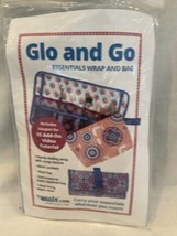 Glo &amp; Go Essentials Wrap &amp; Bag Sewing Kit Black/White NEW - $26.59