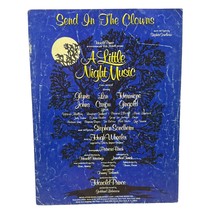 A Little Night Music Piano Sheet Music Send in the Clowns Stephen Sondheim 1973 - $11.88