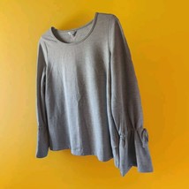 Crown &amp; Ivy The Ultimate Tee Women’s Medium 3/4 Sleeve Side Slits NWOT - $8.91