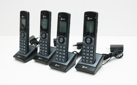 AT&T CLP99587 5 Handset Connect to Cell Expandable Phone System - Metallic Blue  image 7