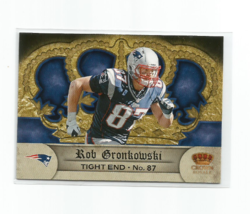 Rob Gronkowski (New England Patriots) 2012 Panini Crown Royale Card #53 - £3.92 GBP