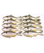 Almost Alive Lures Artificial Menhaden Bait Lures Bunker Shad 6&quot; 10 Pack - $34.95