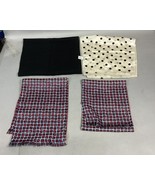 Set Of 4 Women’s Silk Scarves (including Echo Polka Dot Scarf) - $20.40 CAD