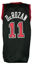 Demar Derozan Signé Personnalisé Noir Basketball Jersey Bas - £128.92 GBP