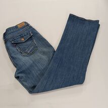 Levi’s 525 Perfect Waist Boot Cut Jeans Women’s Blue Stretch Size 12 M (30×30) image 2