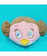 Star Wars Angry Birds Plush 5&quot; Girl Pink Bird Princess LeIa Plush Stuffe... - $262.62 MXN