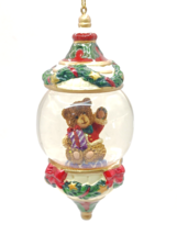 Kirkland Signature Teddy Bear Snow Globe Ornament - £4.71 GBP