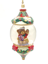 Kirkland Signature Teddy Bear Snow Globe Ornament - £4.47 GBP