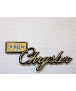 1970 &#39;s Chrysler Emblem OEM Gold 3 3/8&quot; W x 1 1/2&quot; H - $844.32 MXN