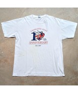 Vintage Charlotte Sting 10th Anniversary Distressed WNBA T-shirt - Size XL - $284.64 MXN