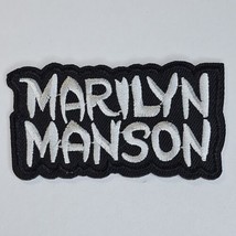 Marilyn Manson Iron On Patch! New Rob Zombie Nine Inch Nails Metallica Metal  - £3.84 GBP