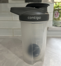 Contigo Shake &amp; Go Mixer Bottle 20 oz, Water Bottle, Black - £6.50 GBP