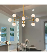Zahara 10 - Light Unique Sphere Chandelier Modern Glass Bubble Chandelier - $299.00