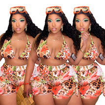 Plus Size 2 Pieces High Waist Push Up Bikini Sets - $42.95