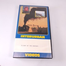 ✅ Interurban Flight of the Century Railroad Train Video VHS 1990 - $7.91